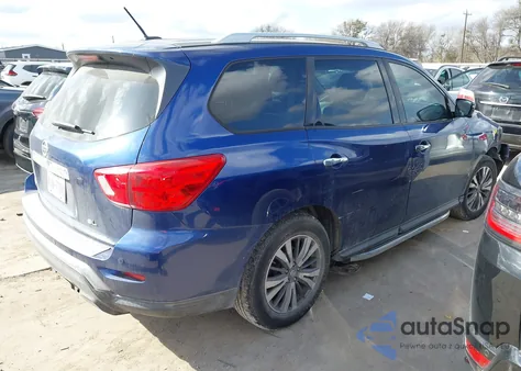 2017 Nissan Pathfinder Sl from USA, damaged, VIN 5N1DR2MN3HC653517